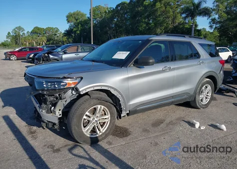 2020 Ford Explorer Xlt из США, поврежденный, VIN 1FMSK7DH2LGC86467